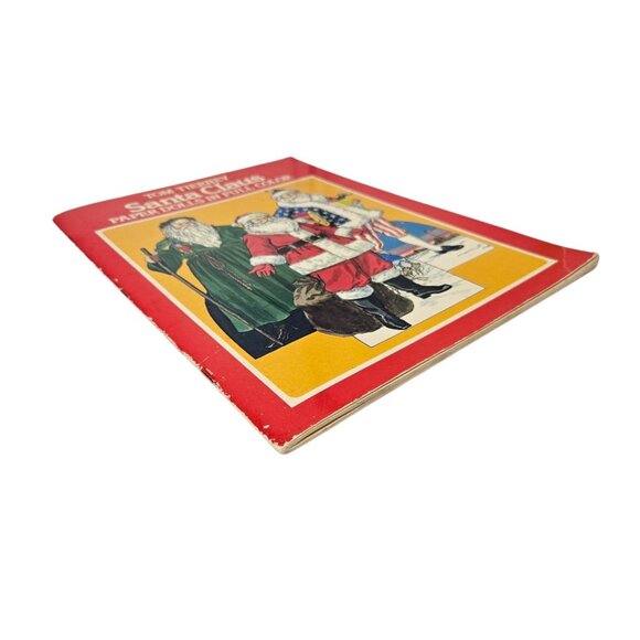 VTG Tom Tierney Santa Claus Paper Dolls in Full Color UNCUT 16 Plates 1983 Dover - Picture 2 of 14